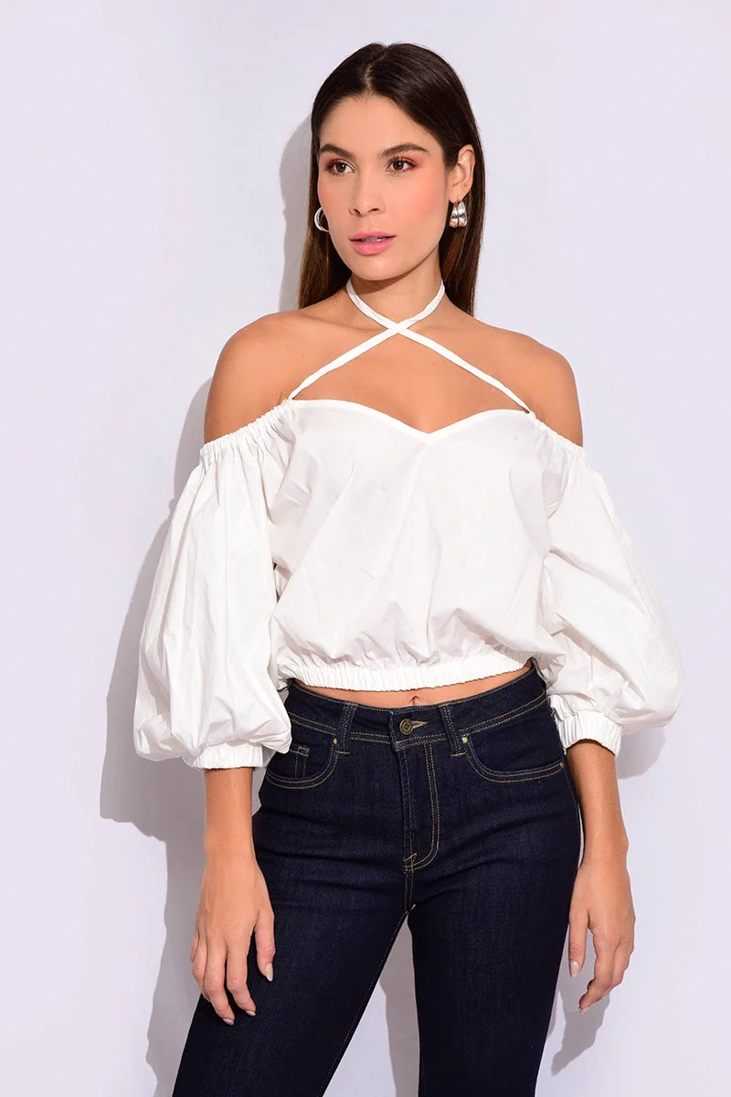Blusa hombros descubiertos