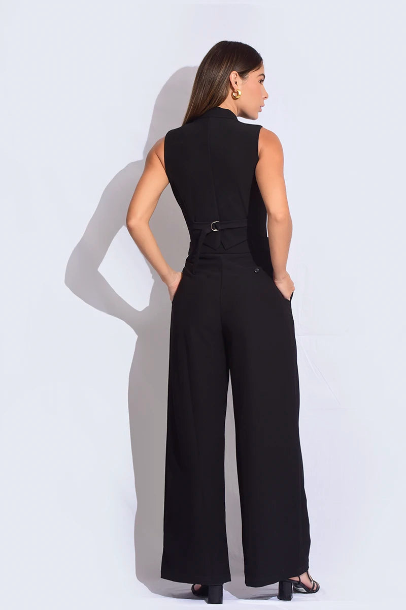 Enterizo pantalón con chaleco